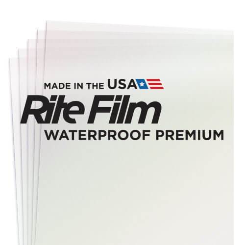 300Pc Waterproof Inkjet Transparency Film Paper for Silk Screen Printing  13x19
