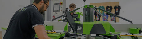 Boosting Production and Precision Using the ROQ Impress for Heat Transfers  | Screenprinting.com