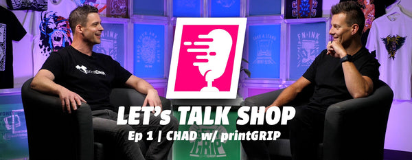 The Story Behind PrintGRIP |  Let's Talk Shop with Chad From PrintGRIP  | Screenprinting.com