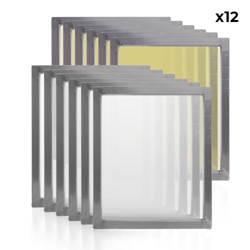 Baselayr 23x31in Aluminum Screen Printing Frame – 12 Pack | Screenprinting.com