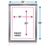 Baselayr 25x36in Aluminum Screen Printing Frame | Screenprinting.com