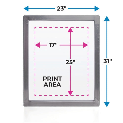 Baselayr Aluminum Screen Arsenal 20 Pack 23x31in | Screenprinting.com