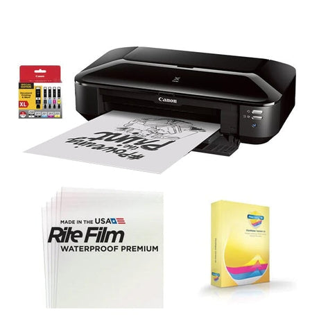 Canon Pixma ix6820 Film Output Printer Package w/ FilmMaker v10 DTP+ Software (13x19) | Screenprinting.com