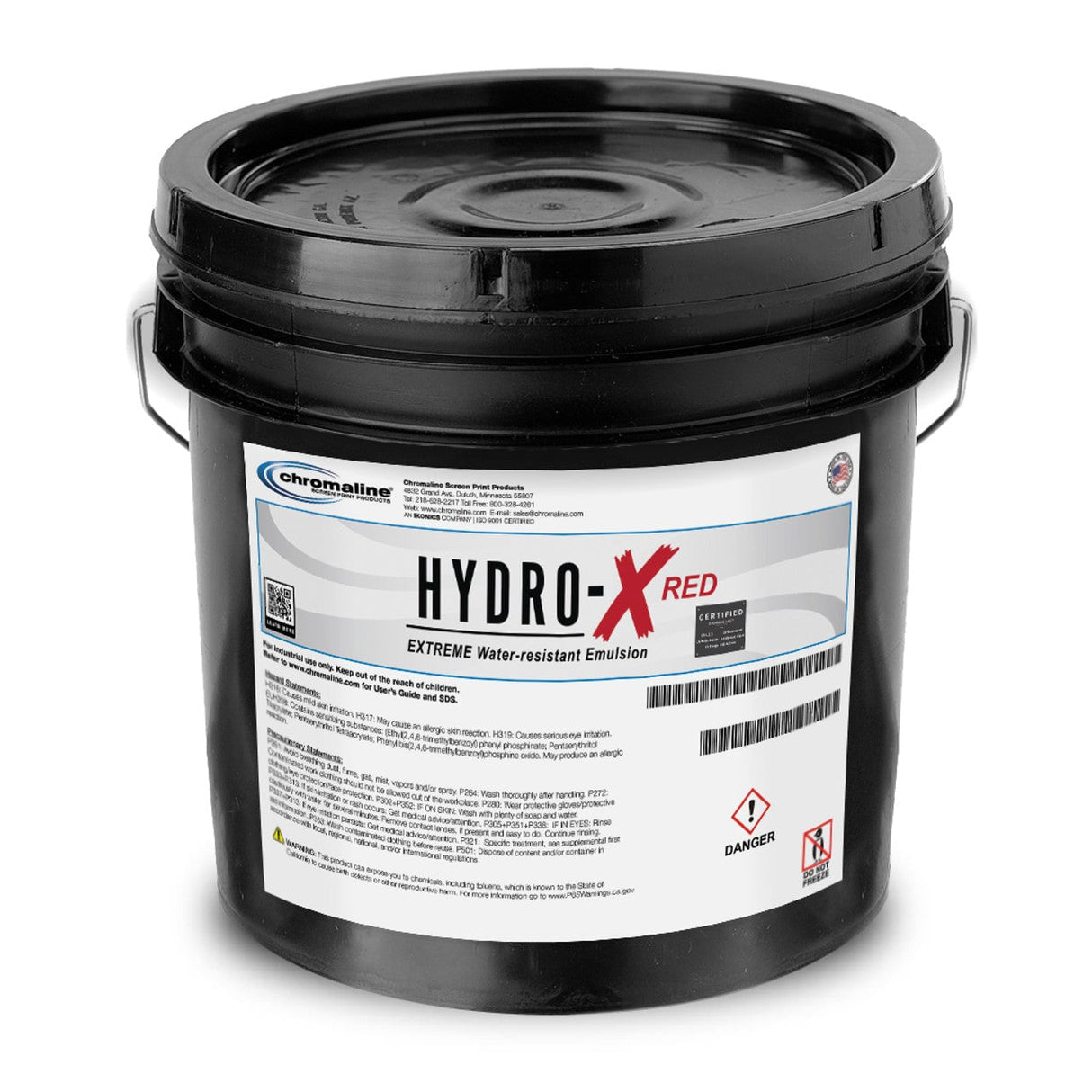 Chromaline Hydro-X Red Water-Resistant Photopolymer Emulsion | Screenprinting.com