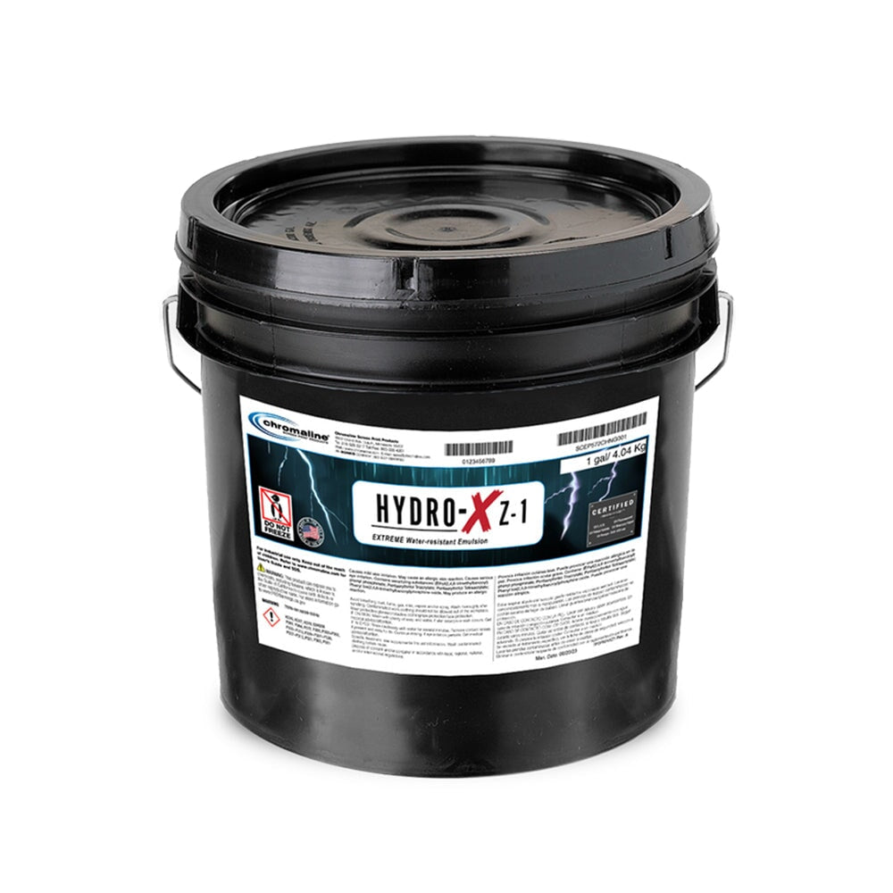 Chromaline Hydro-X Z-1 Water-Resistant Photopolymer Emulsion | Screenprinting.com