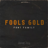 Fools Gold Font (Download Only) | Screenprinting.com