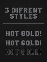 Hot Gold Font (Download Only) | Screenprinting.com