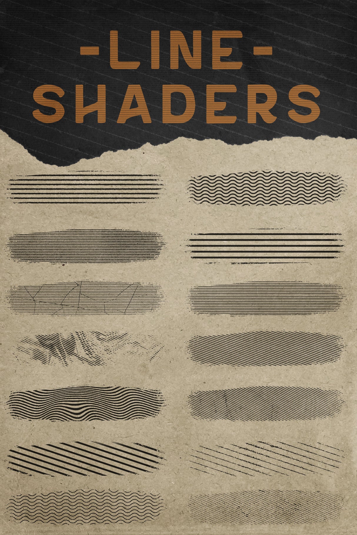 Line Shader Brush (Download Only) | Screenprinting.com