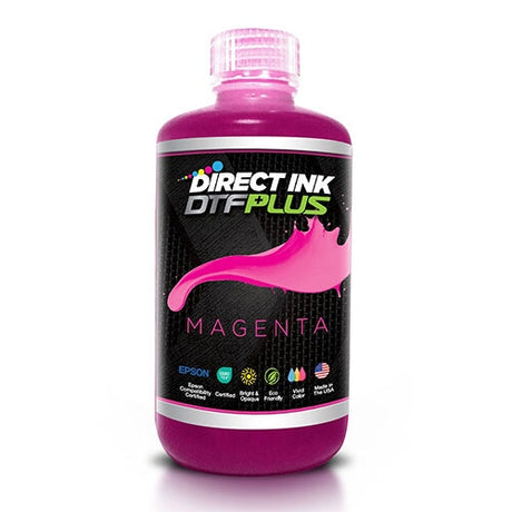 OmniPrint Direct Ink: DTF Plus - Magenta 32 oz / 1 liter | Screenprinting.com