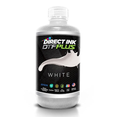 OmniPrint Direct Ink: DTF Plus - White 32 oz / 1 liter | Screenprinting.com