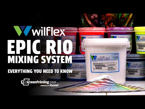 Wilflex Epic Rio Golden Yellow Plastisol Ink (Mixing Component)