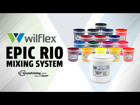 Wilflex Epic Rio Electric Red Plastisol Ink (Mixing Component)