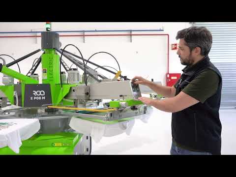 ROQ E Automatic Screen Printing Press