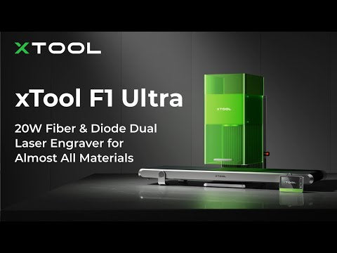 xTool F1 Ultra 20W Fiber & Diode Dual Laser Engraver