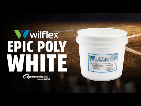 Tinta épica de Polywhite Lc Plastisol