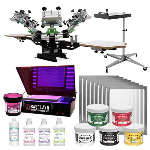 Riley Hopkins 250 Complete Screen Printing Kit | Screenprinting.com