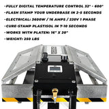 Slant Stampinator Manual Stamping and Curing Solution | Screenprinting.com