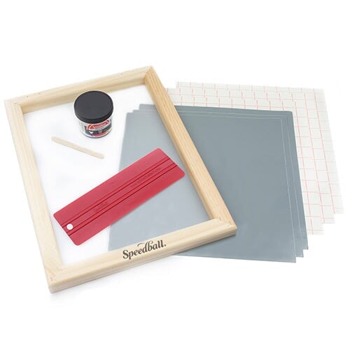 Speedball Beginner Craft Vinyl Screen Printing Kit | Screenprinting.com