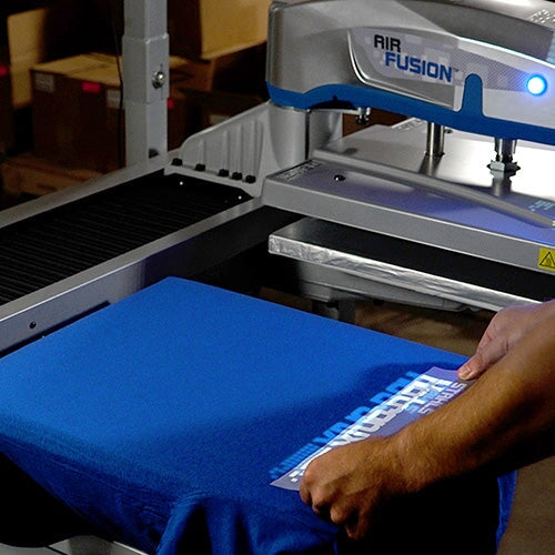 Stahls' Hotronix® Dual Air Fusion ProPlace IQ™ Heat Press | Screenprinting.com