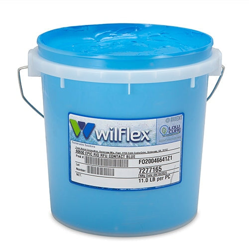 Wilflex Epic Rio RFU Contact Blue Plastisol Ink Gallon | Screenprinting.com