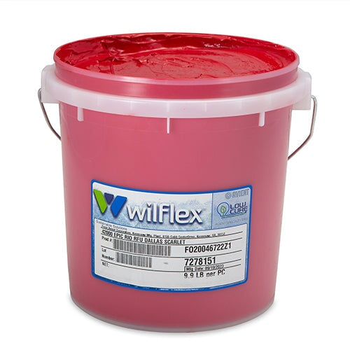 Wilflex Epic Rio RFU Dallas Scarlet Plastisol Ink Gallon | Screenprinting.com