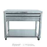 xCart Aluminum Medium Duty Cart for xTool Laser and Engravers | Screenprinting.com