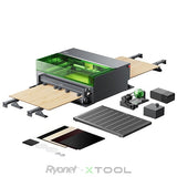 xTool S1 Desktop Diode Laser Cutter Black 20W 20W Deluxe Kit | Screenprinting.com