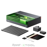 xTool S1 Desktop Diode Laser Cutter Black 40W 40W Basic Kit | Screenprinting.com