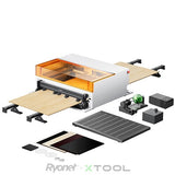 xTool S1 Desktop Diode Laser Cutter Pure White 20W 20W Deluxe Kit | Screenprinting.com