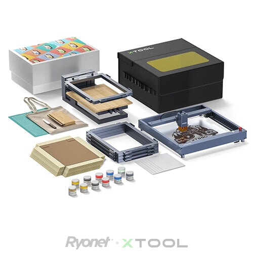 xTool Screen Printer with Laser Precision Attachment | Screenprinting.com