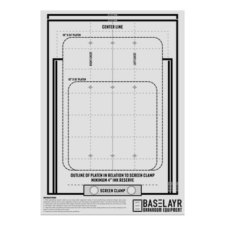 Baselayr Pre-Registration Template Transparency | Screenprinting.com