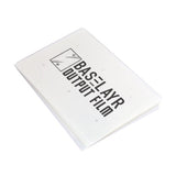 Baselayr Waterproof Film 100 Sheet Pack of 8.5"x11" | Screenprinting.com