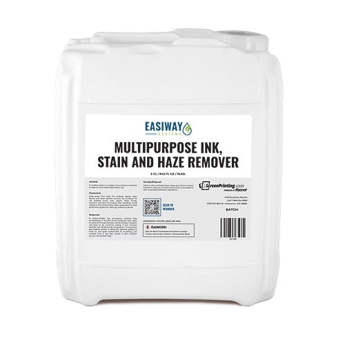 Easiway Multipurpose Ink, Stain & Haze Remover 5 Gallon | Screenprinting.com