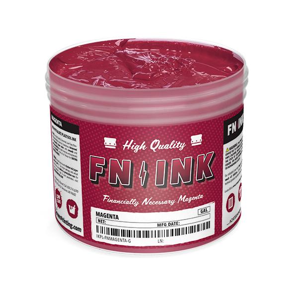 FN-INK™ Magenta Plastisol Ink Gallon | Screenprinting.com