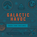 Galactic Havoc Design Template Pack (Download Only) | Screenprinting.com