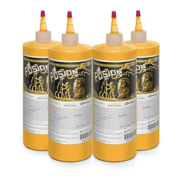 Green Galaxy Fusion Gold HSA Water Based Pigment Gallon(4qts) | Screenprinting.com