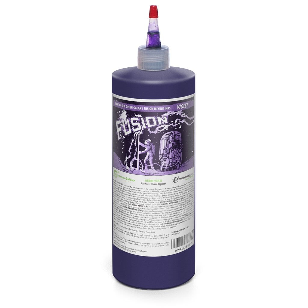 Green Galaxy Fusion Violet HSA Water Based Pigment Pint | Screenprinting.com