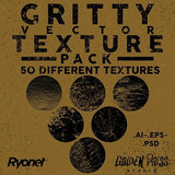 Gritty Vector Texture Pack by Golden Press Studio (Download Only) | Screenprinting.com