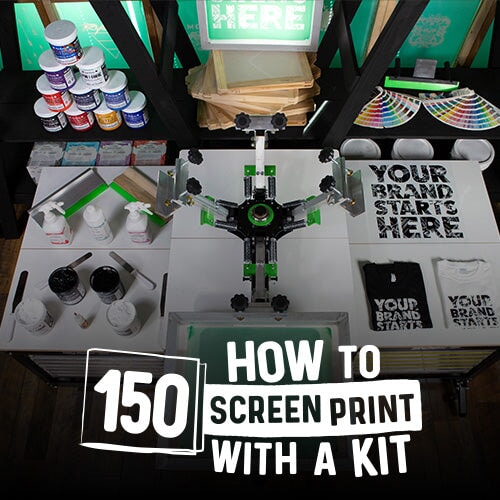 How to Screen Print with a Kit: 150 Edition Online Course | Screenprinting.com