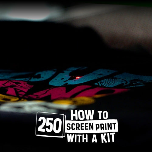 How to Screen Print with a Kit: 250 Edition Online Course | Screenprinting.com