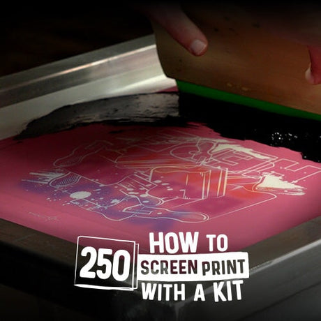 How to Screen Print with a Kit: 250 Edition Online Course | Screenprinting.com