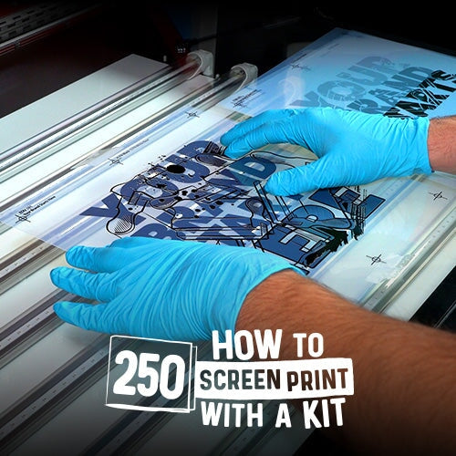 How to Screen Print with a Kit 250 Edition Online Course by ScreenPrinting