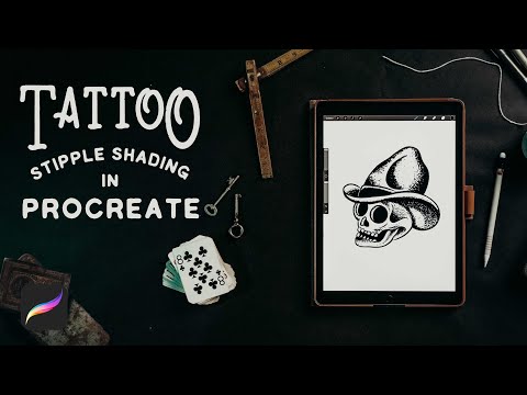 Tattoo Stipple Brush Pack for Procreate (Download Only)