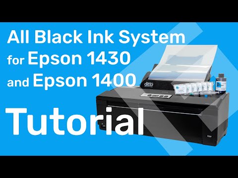 Blackmax Epson 1400/1430 Refillable Master Ink Kit