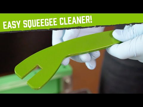 Single Squeegee Cleaner