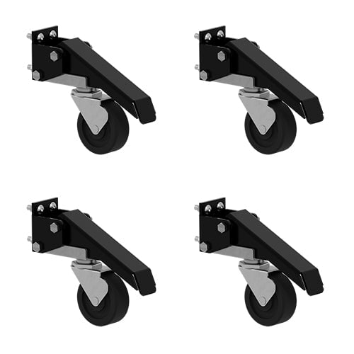 Pivot Casters for Riley Hopkins Screen Printing Press Carts | Screenprinting.com