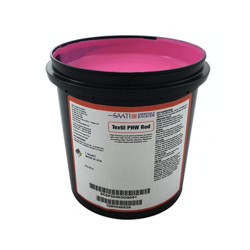 Saati Textil PHW Red Emulsion Gallon | Screenprinting.com