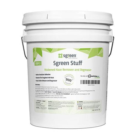 Sgreen Stuff Dehazer and Degreaser by Franmar 5 Gallon | Screenprinting.com