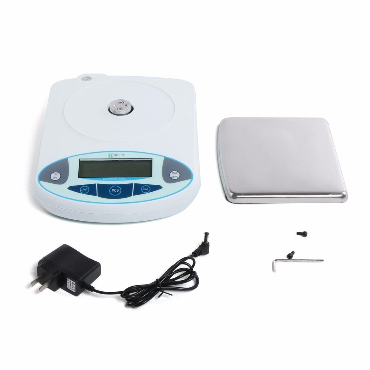 U.S. Solid Digital Scale - 5000 Gram Capacity | Screenprinting.com