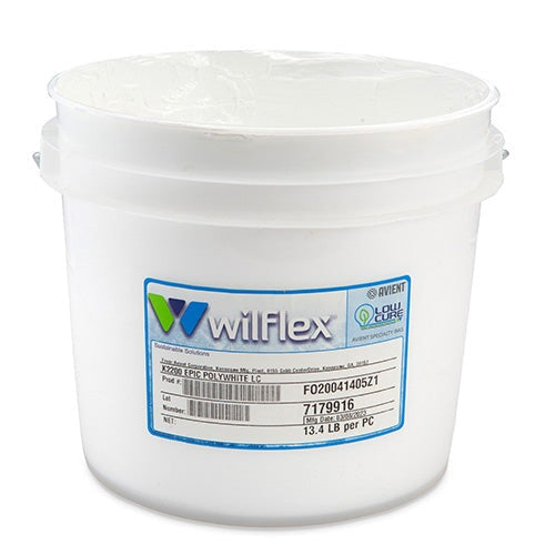 Wilflex Epic Polywhite LC Plastisol Ink | Screenprinting.com